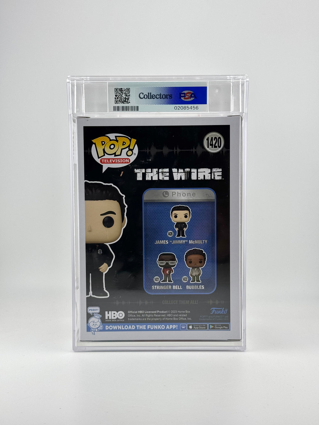 Funko Pop! James "Jimmy" McNulty 1420 - PSA GEM MT 10