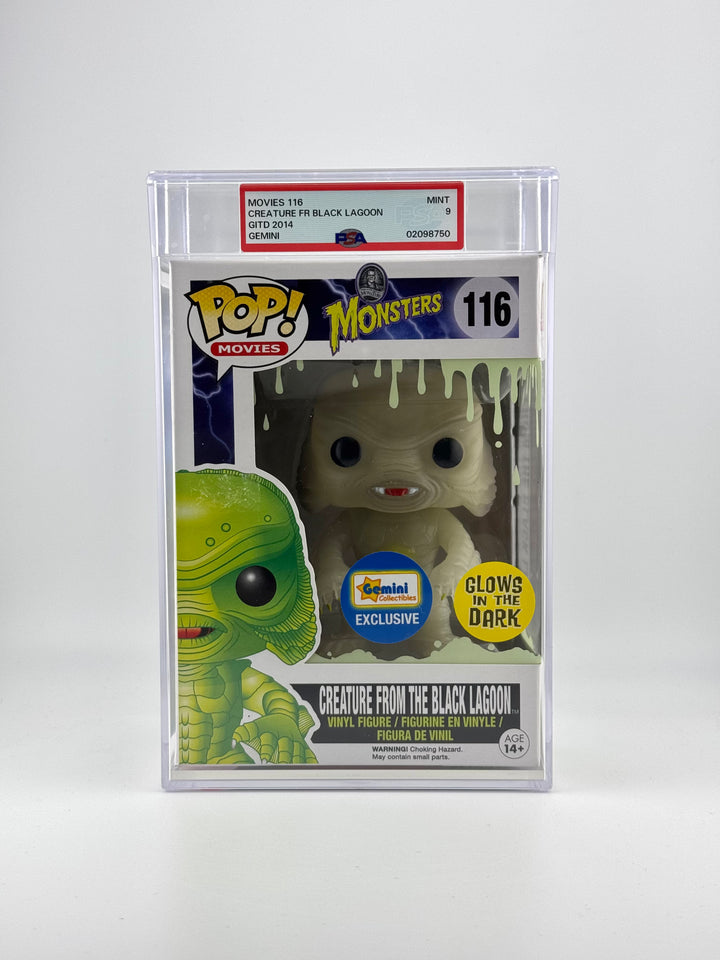 Creature From The Black Lagoon 116 GITD (2014) - PSA MINT 9