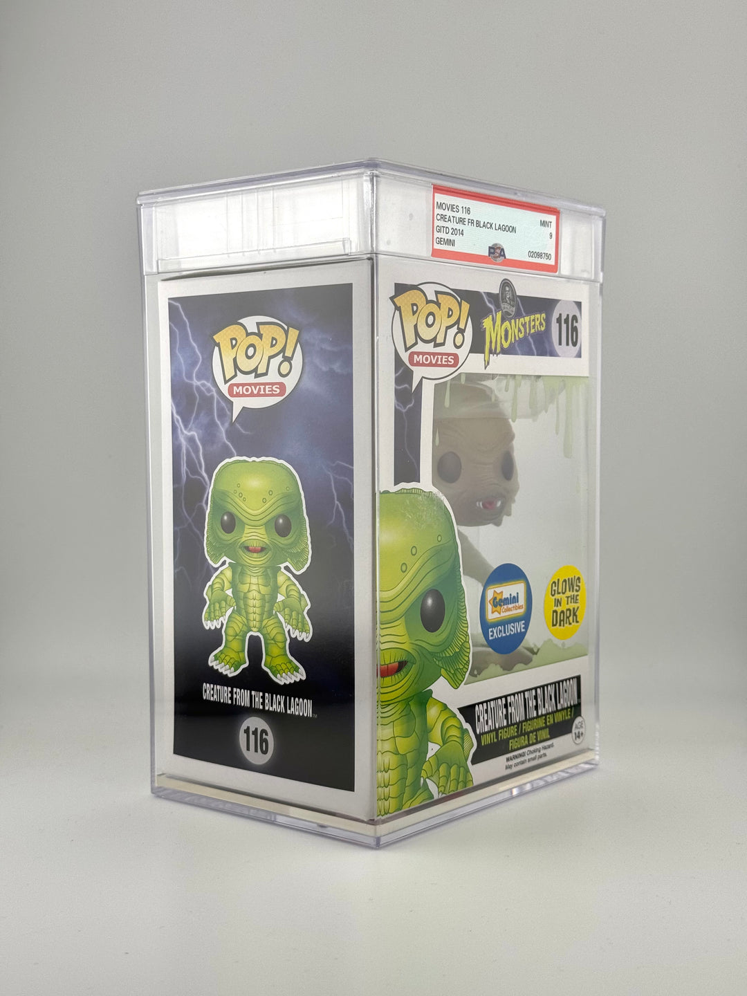 Creature From The Black Lagoon 116 GITD (2014) - PSA MINT 9