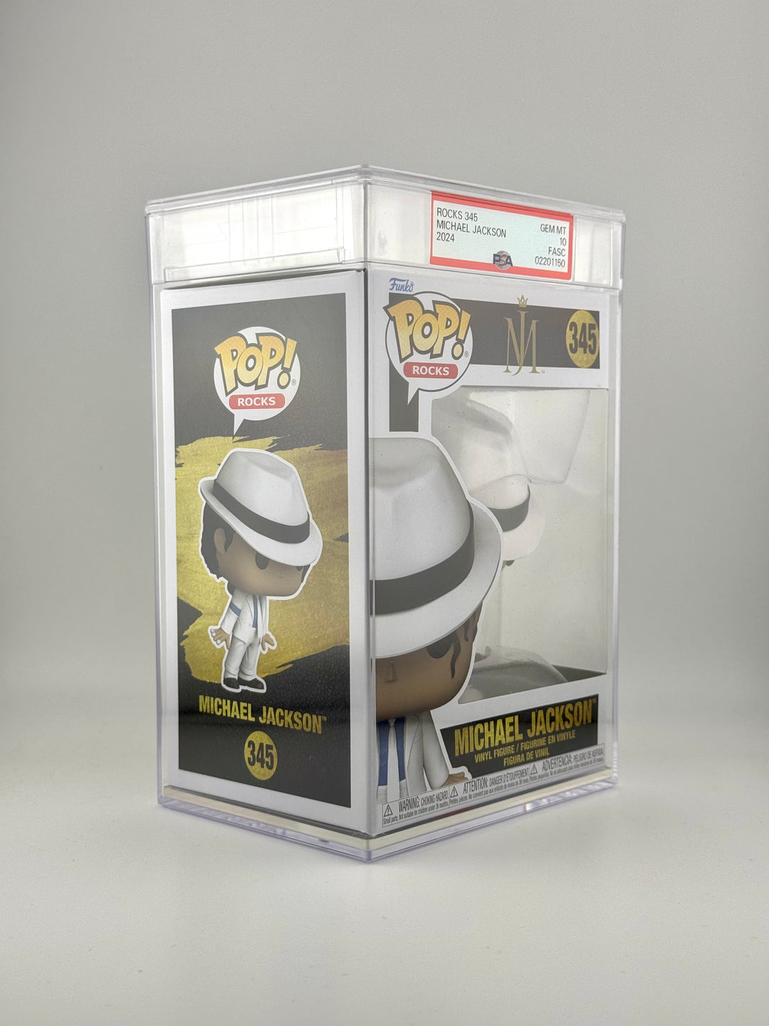 Funko Pop! Michael Jackson Smooth Criminal 345 PSA GEM MT 10