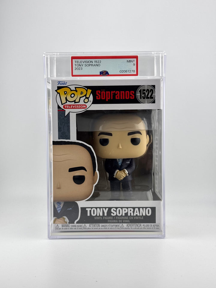 Funko Pop!  Tony Soprano 1522 PSA Mint 9