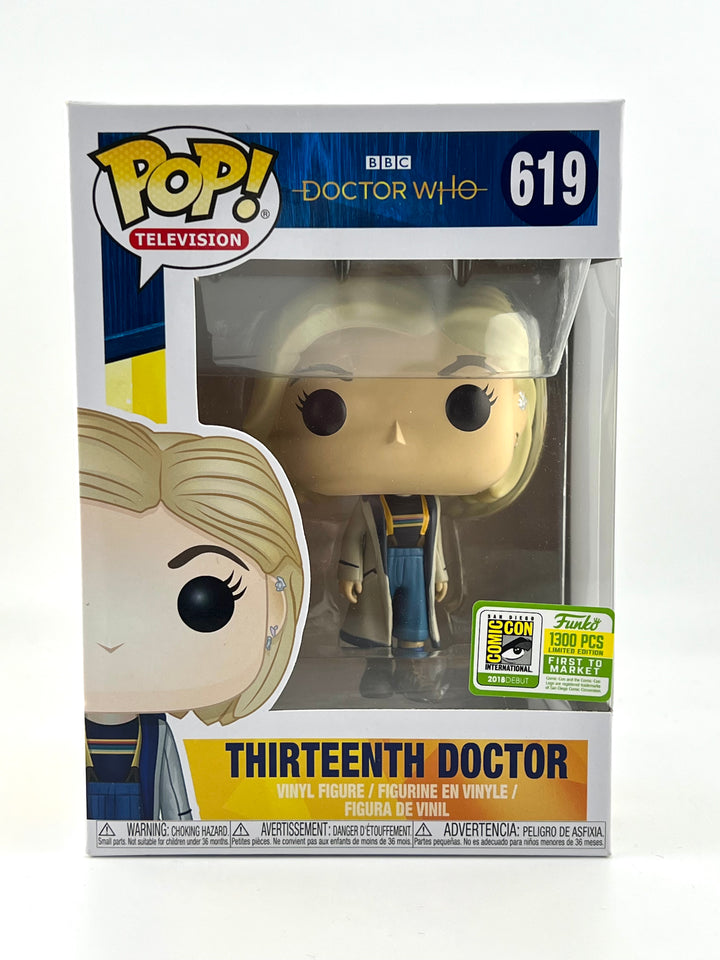 Funko Pop! Television: Doctor Who – Thirteenth Doctor #619 – Limited Edition 1300 (SDCC 2018 First to Market Exclusive)