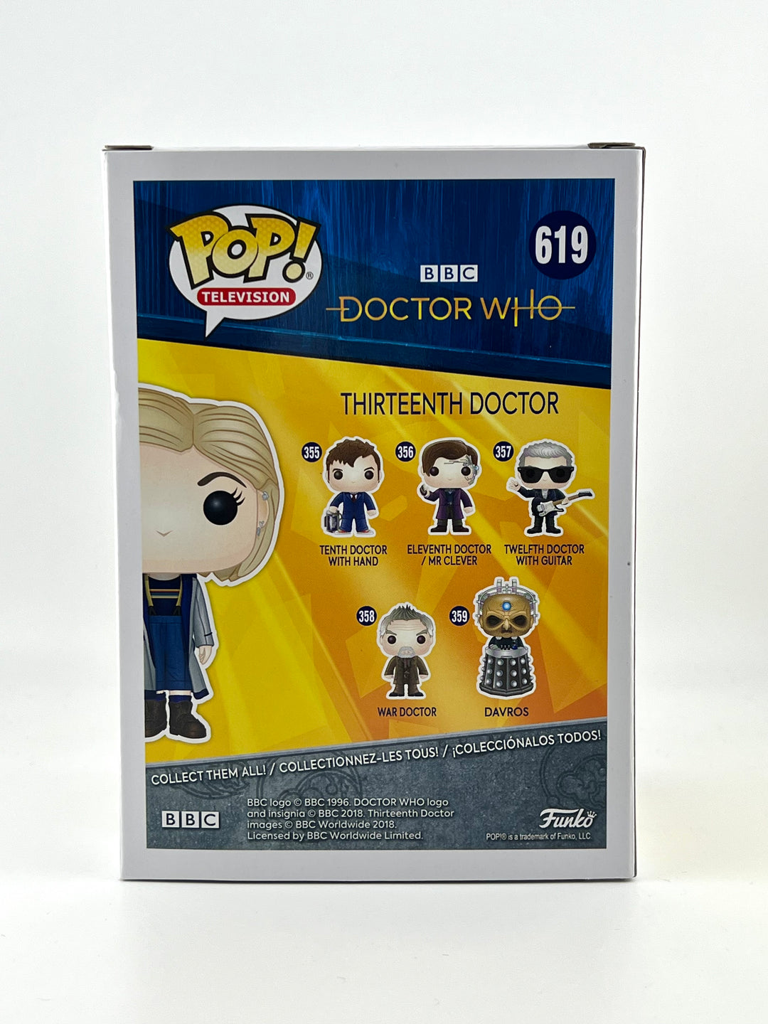 Funko Pop! Television: Doctor Who – Thirteenth Doctor #619 – Limited Edition 1300 (SDCC 2018 First to Market Exclusive)