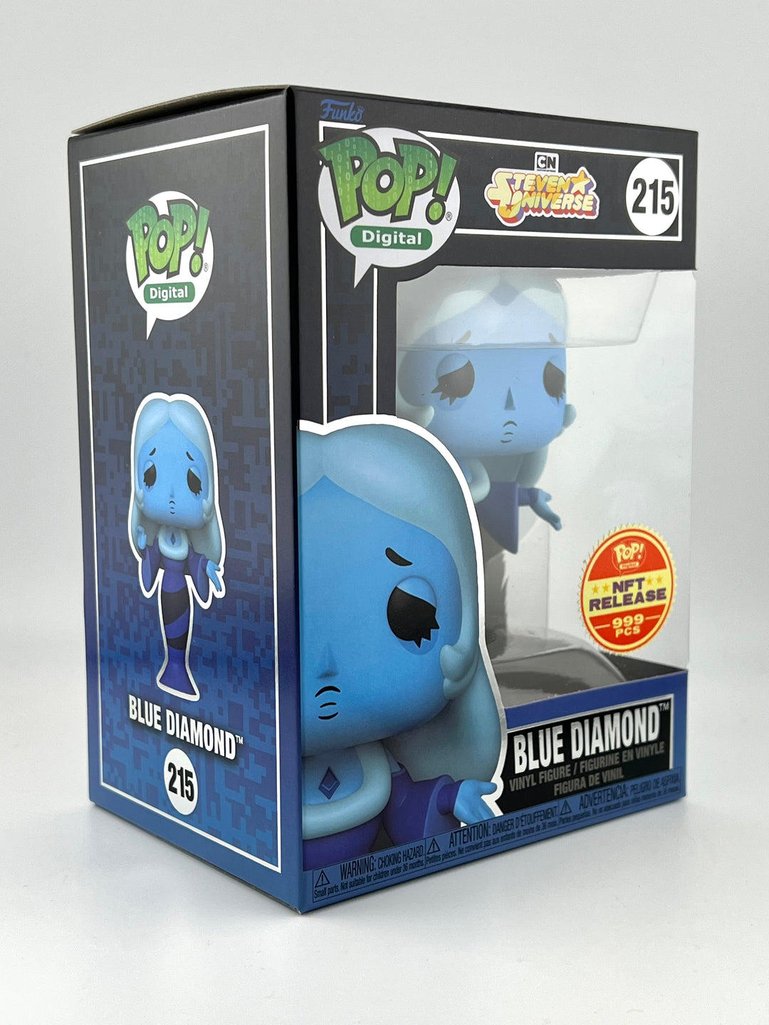 Funko Pop! Blue Diamond 215 (999 Pieces) NFT Release - Steven Universe