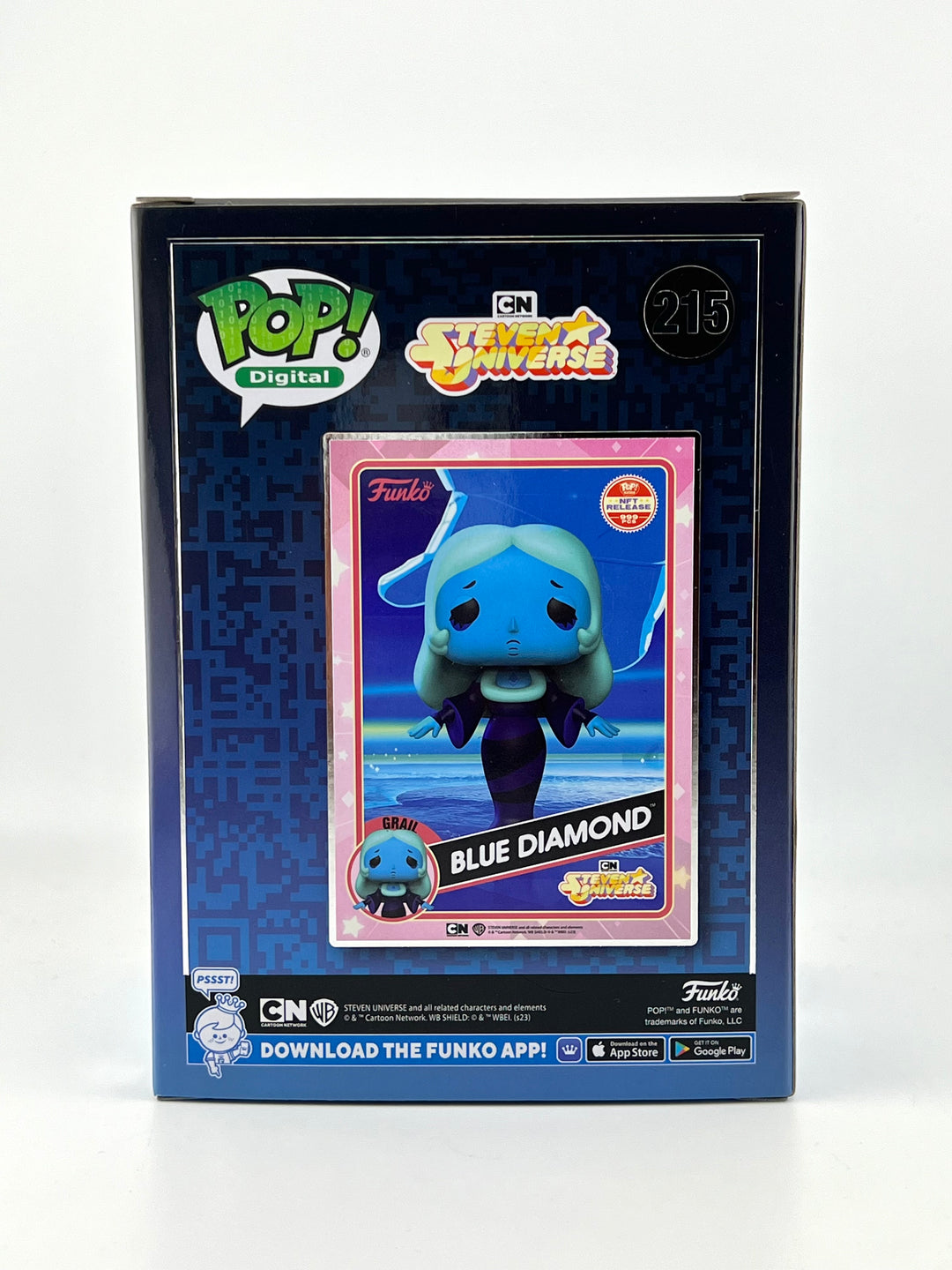 Funko Pop! Blue Diamond 215 (999 Pieces) NFT Release - Steven Universe