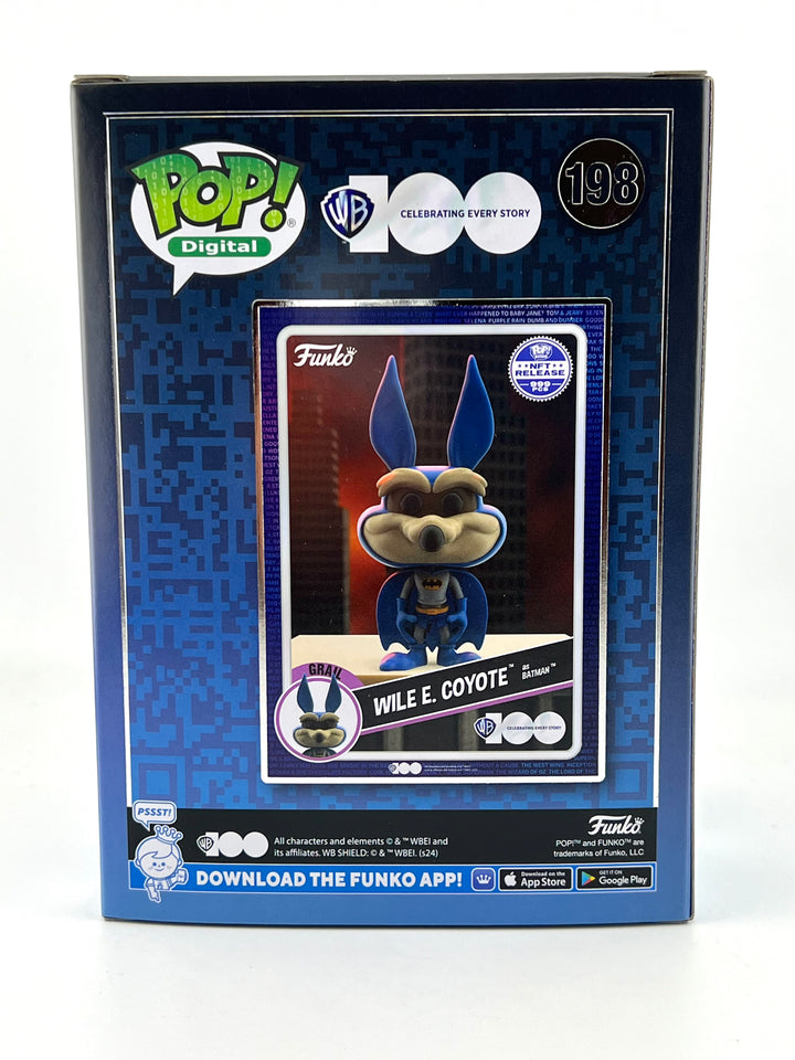 Funko Pop! Wile E. Coyote as Batman 198 (999 Pieces) NFT Release