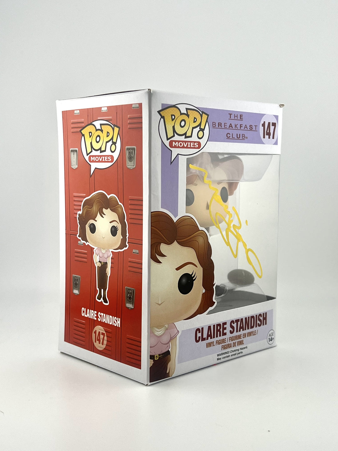 Signed Funko Pop! Claire Standish #147 - The Breakfast Club | Signed by Molly Ringwald | JSA Authenticated