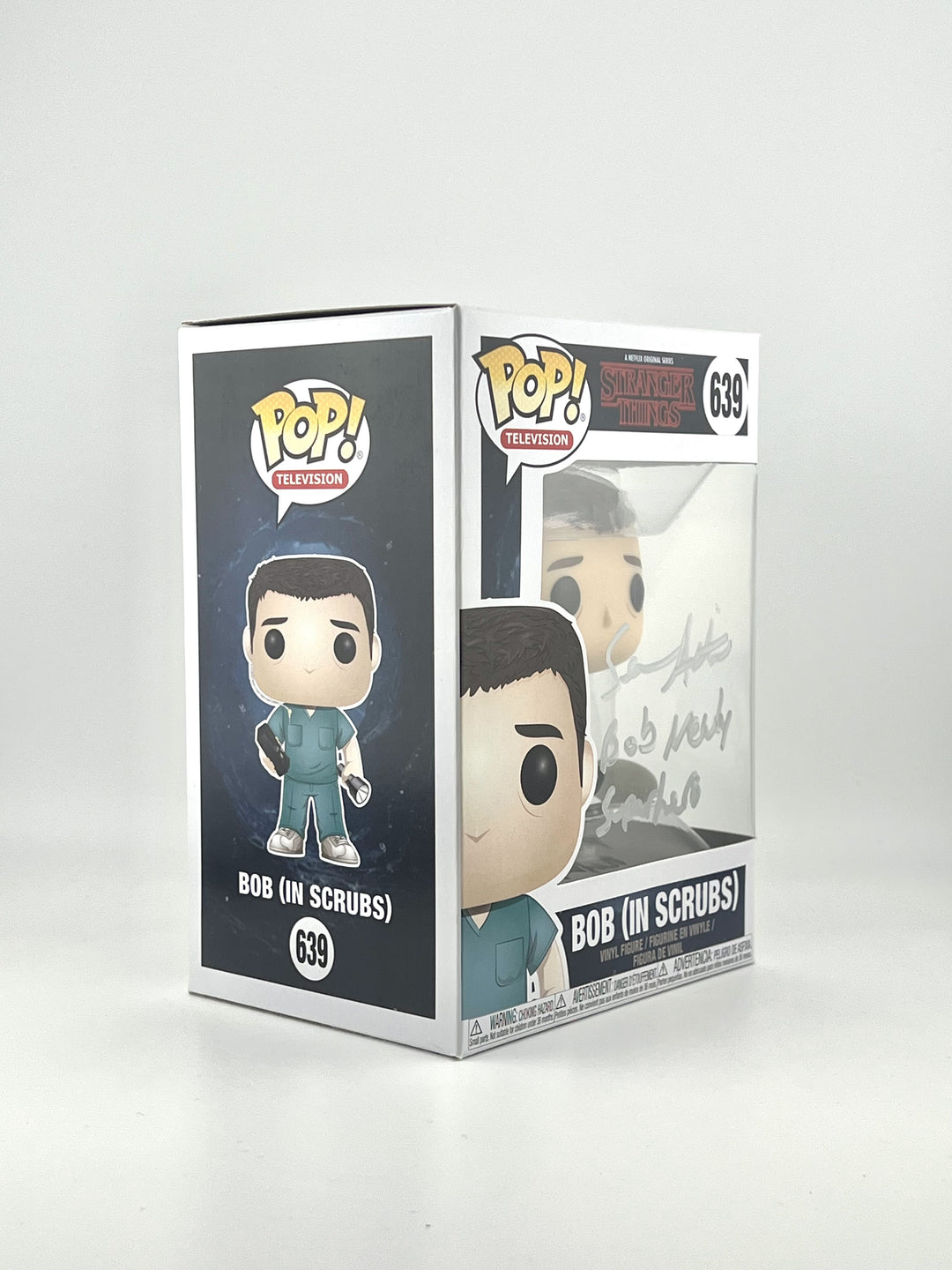 Signed Funko Pop! Bob (In Scrubs) #639 - Signed by Sean Astin | JSA Authenticated