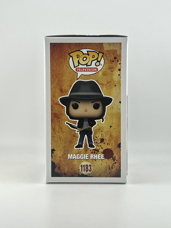 Signed Funko Pop! Maggie Rhee #1183 - Signed by Lauren Cohan | Beckett Authenticated