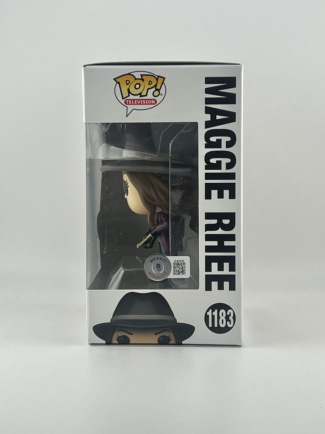 Signed Funko Pop! Maggie Rhee #1183 - Signed by Lauren Cohan | Beckett Authenticated