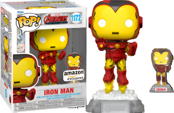 FUNKO POP! IRON MAN 1172 AMAZON EXCLUSIVE