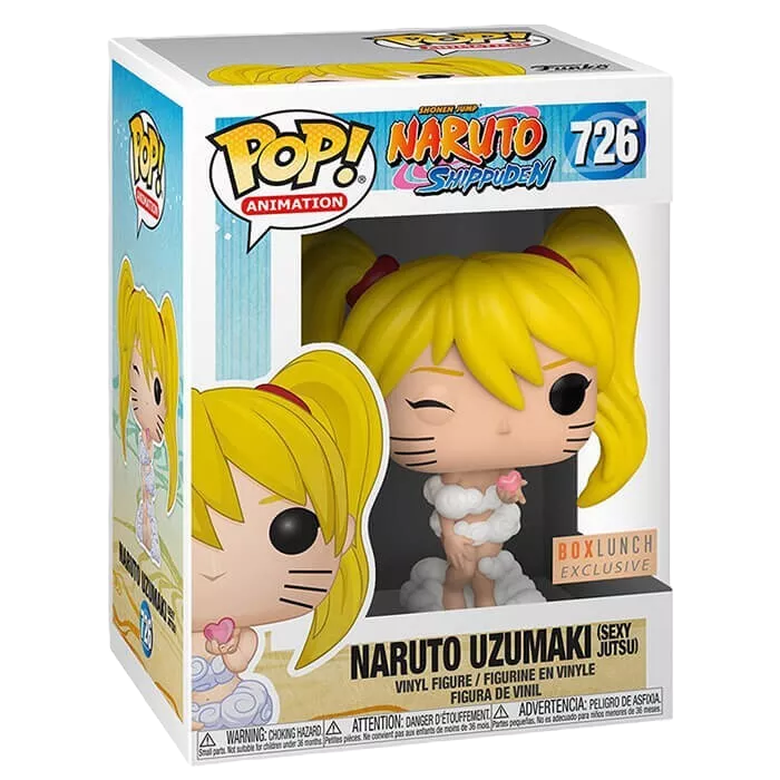 FUNKO POP! -NARUTO UZAMAKI (SEXY JUTSU) 726 BOXLUNCH EXCLUSIVE