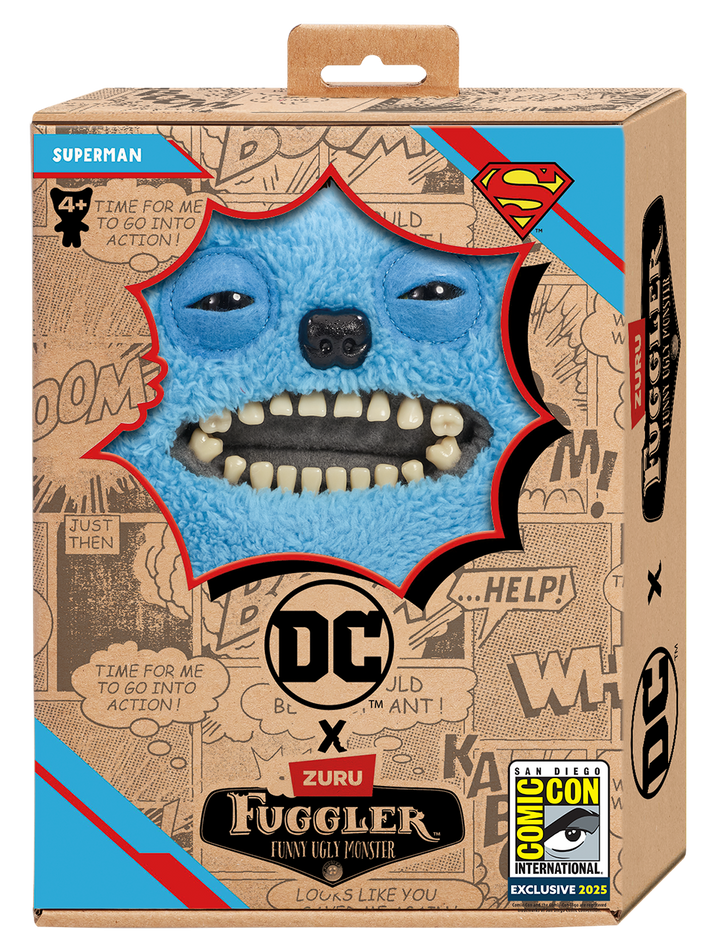 2025 SDCC Exclusive Fuggler X D.C. Comics Superman Plushie