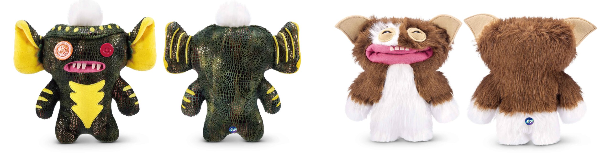 2025 SDCC Exclusive Fuggler X Gremlins Gizmo & Stripe 2-Pack Plushie Set