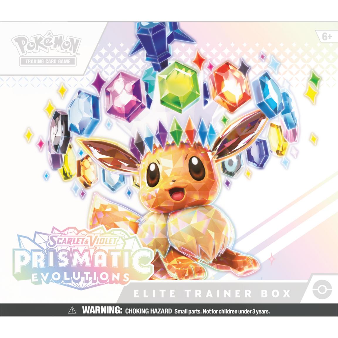 Pokemon Trading Card Game Prismatic Evolutions Elite Trainer Box