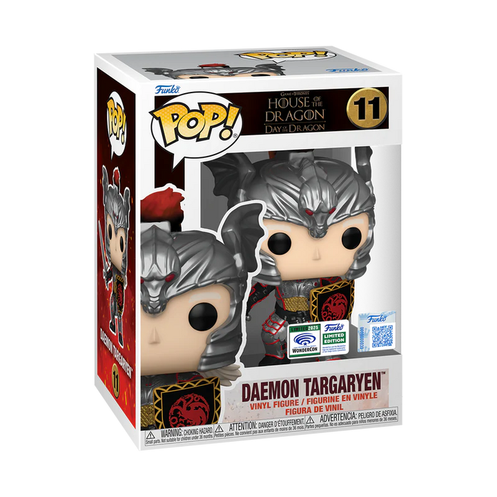 Funko Pop! DAEMON TARGARYEN 11 WONDERCON EXCLUSIVE