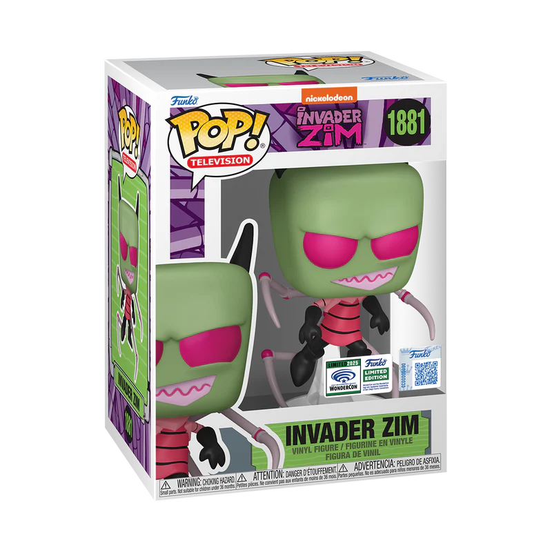 Funko Pop! Invader Zim 1881 WonderCon Exclusive