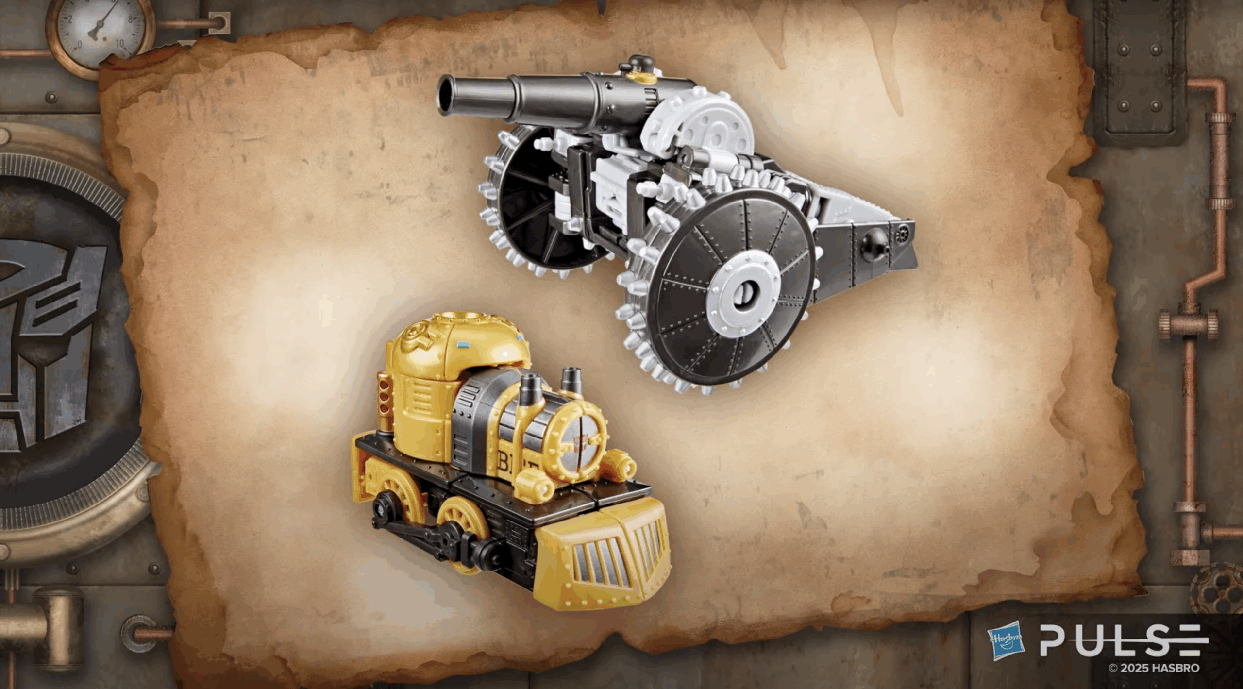 SDCC 25 Hasbro Transformers HEARTS OF STEEL Timelines Bumblebee Megatron