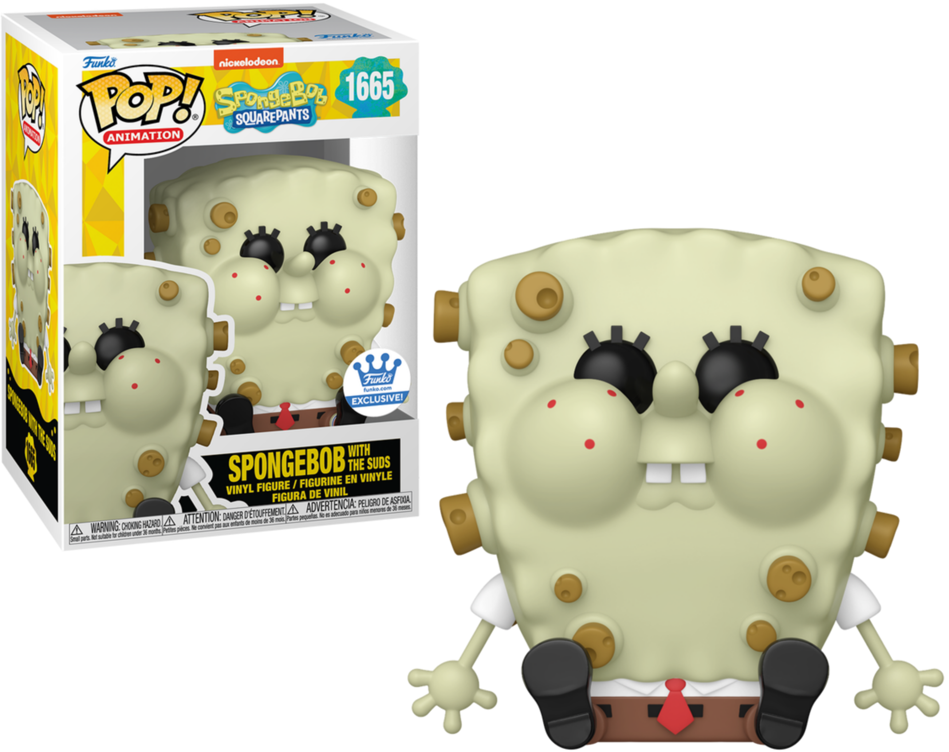 FUNKO POP! SPONGEBOB WITH THE SUDS 1665