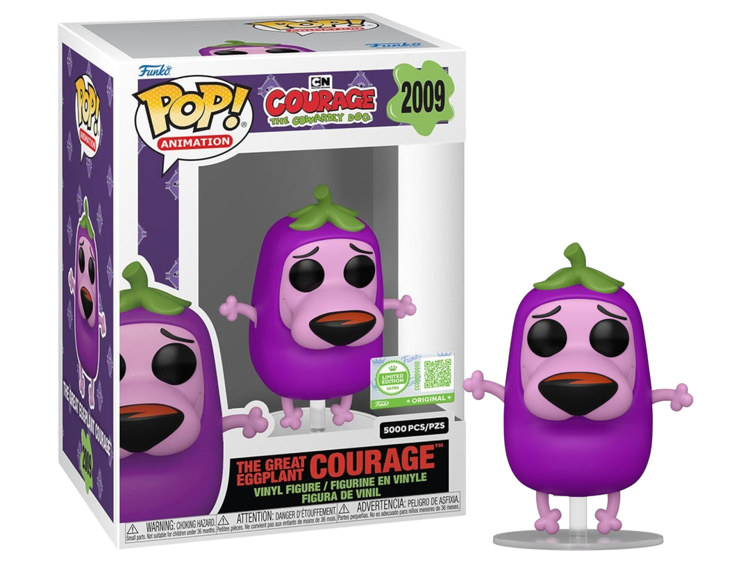 FUNKO POP! THE GREATEST EGGPLANT COURAGE 2009 LE 5000