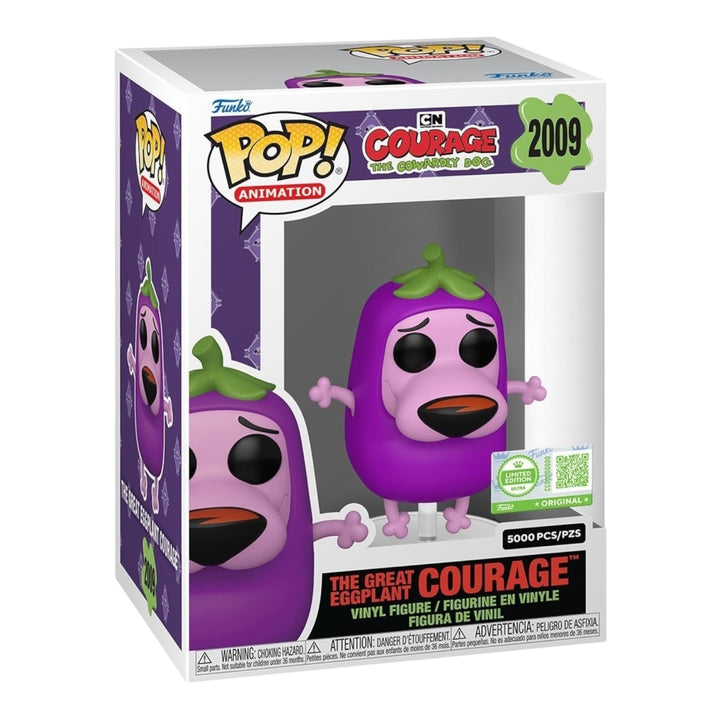 FUNKO POP! THE GREATEST EGGPLANT COURAGE 2009 LE 5000