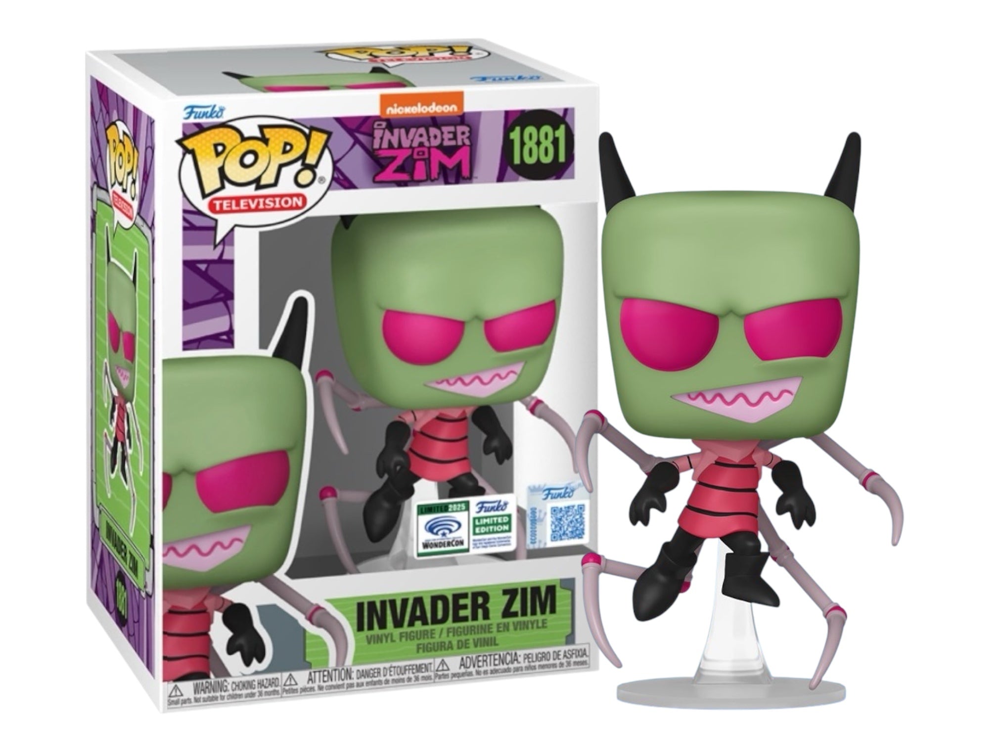 Funko Pop! Invader Zim 1881 WonderCon Exclusive