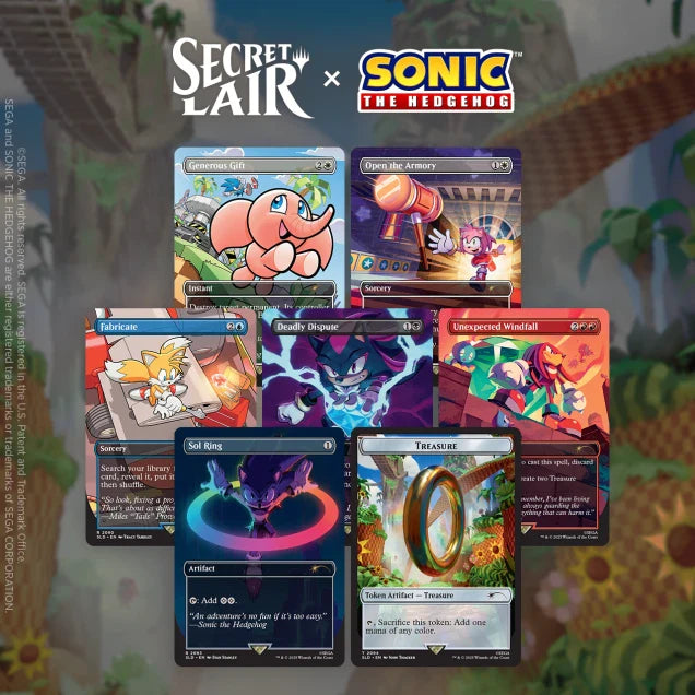 Secret Lair x Sonic: Chasing Adventure (Non Foil)