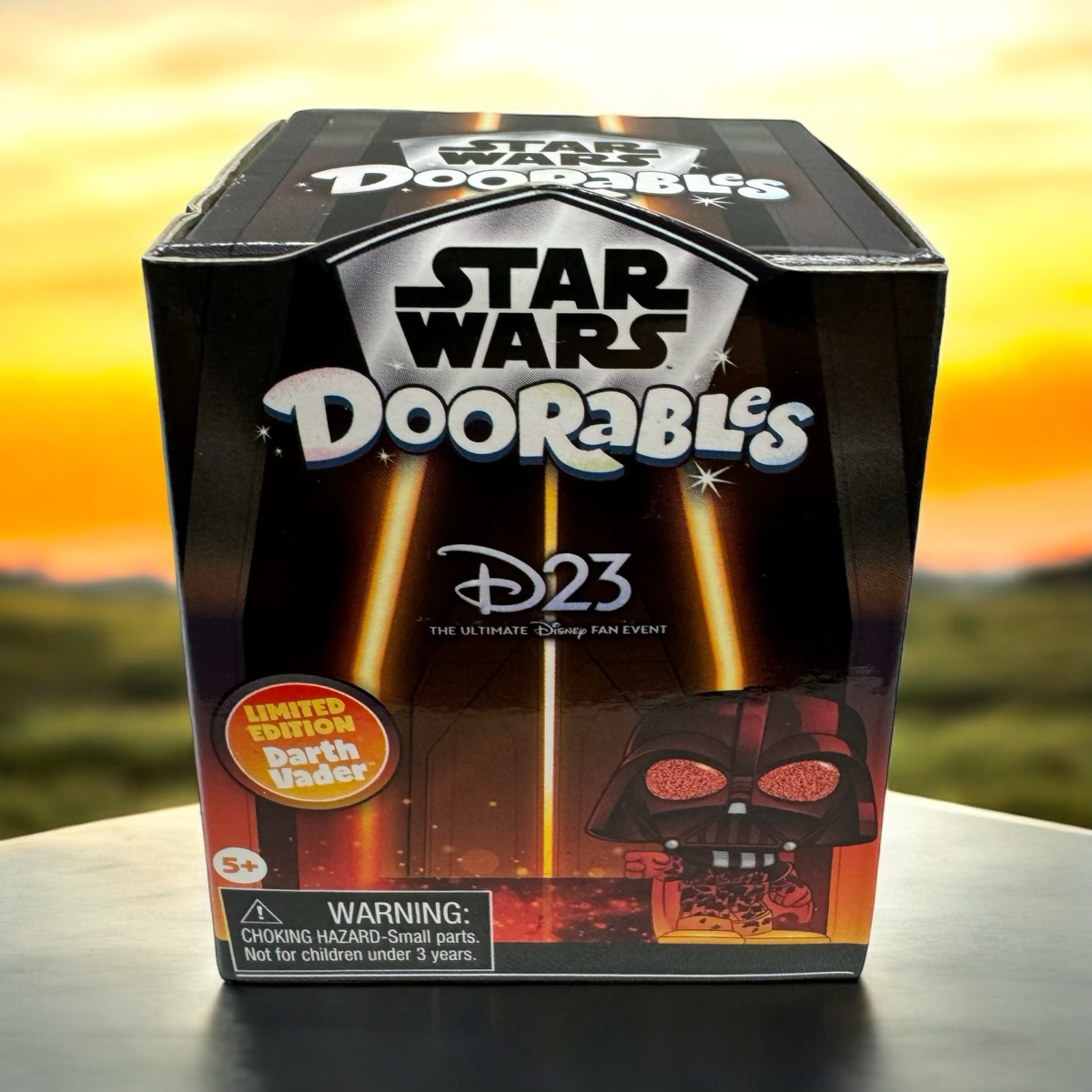 Star Wars Doorables Lava Darth Vader in Collector’s Box