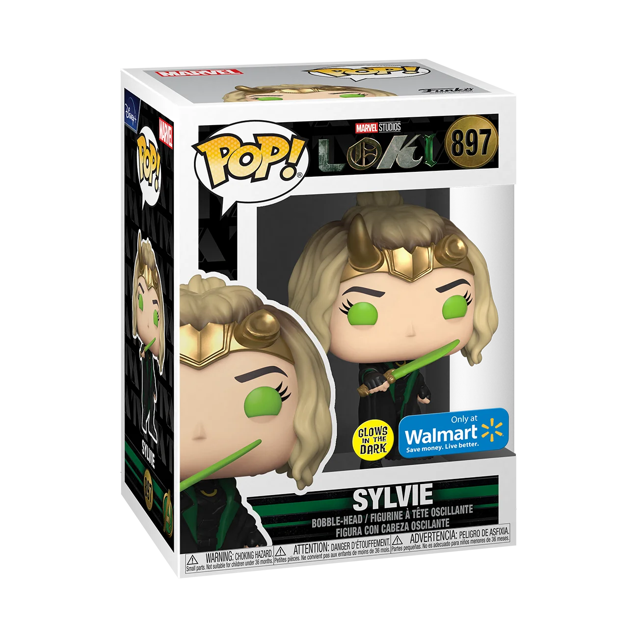 FUNKO POP! SYLVIE 897 GITD WALMART EXCLUSIVE