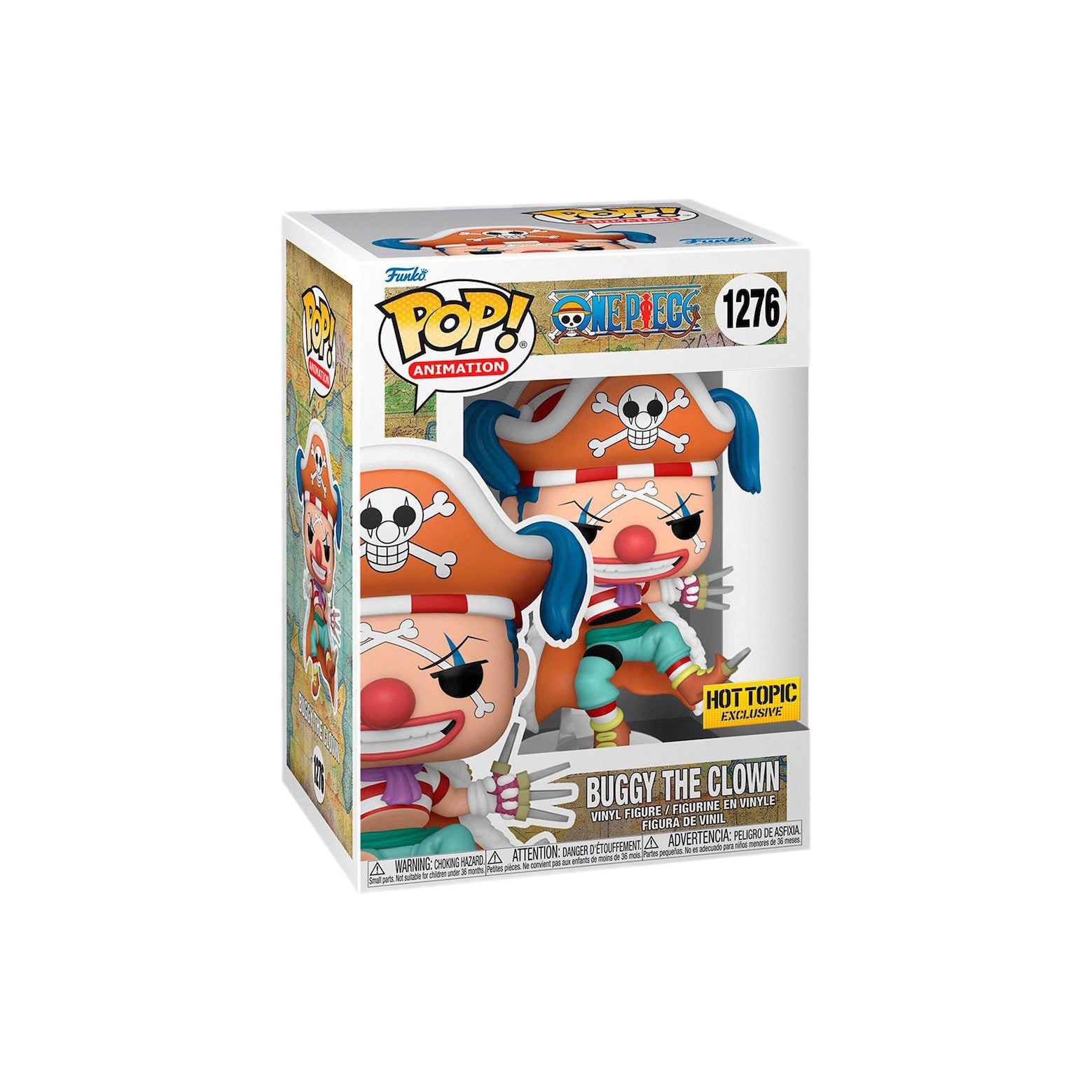 Funko Pop! - BUGGY THE CLOWN 1276 HOT TOPIC EXCLUSIVE