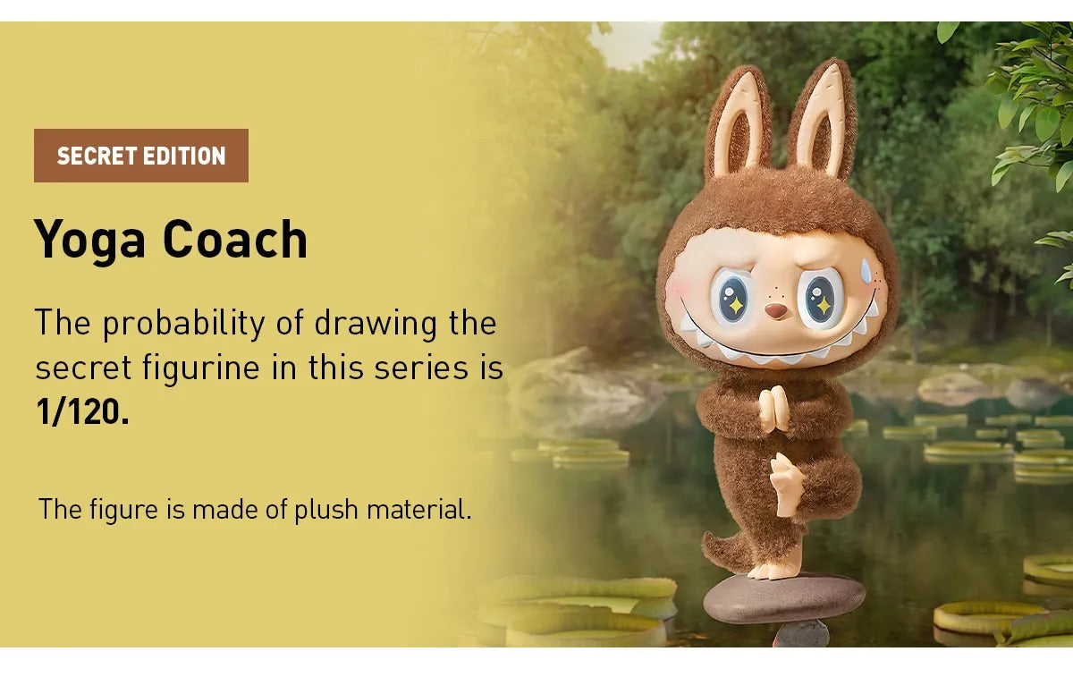 The Monsters Lazy Yoga Series Figures - Blind Box