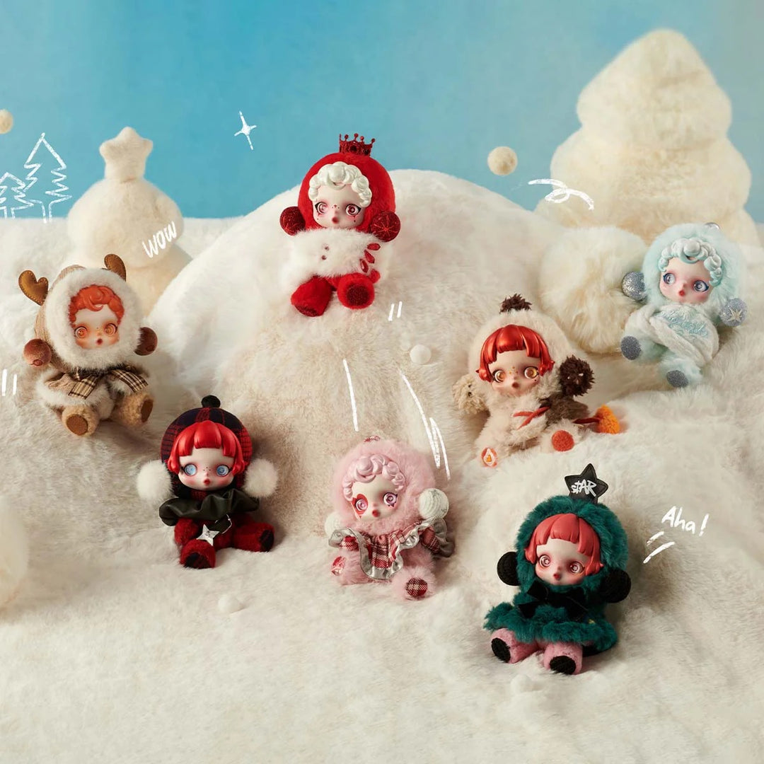 Pop Mart SKULLPANDA Winter Symphony Series Plush Single Blind Box