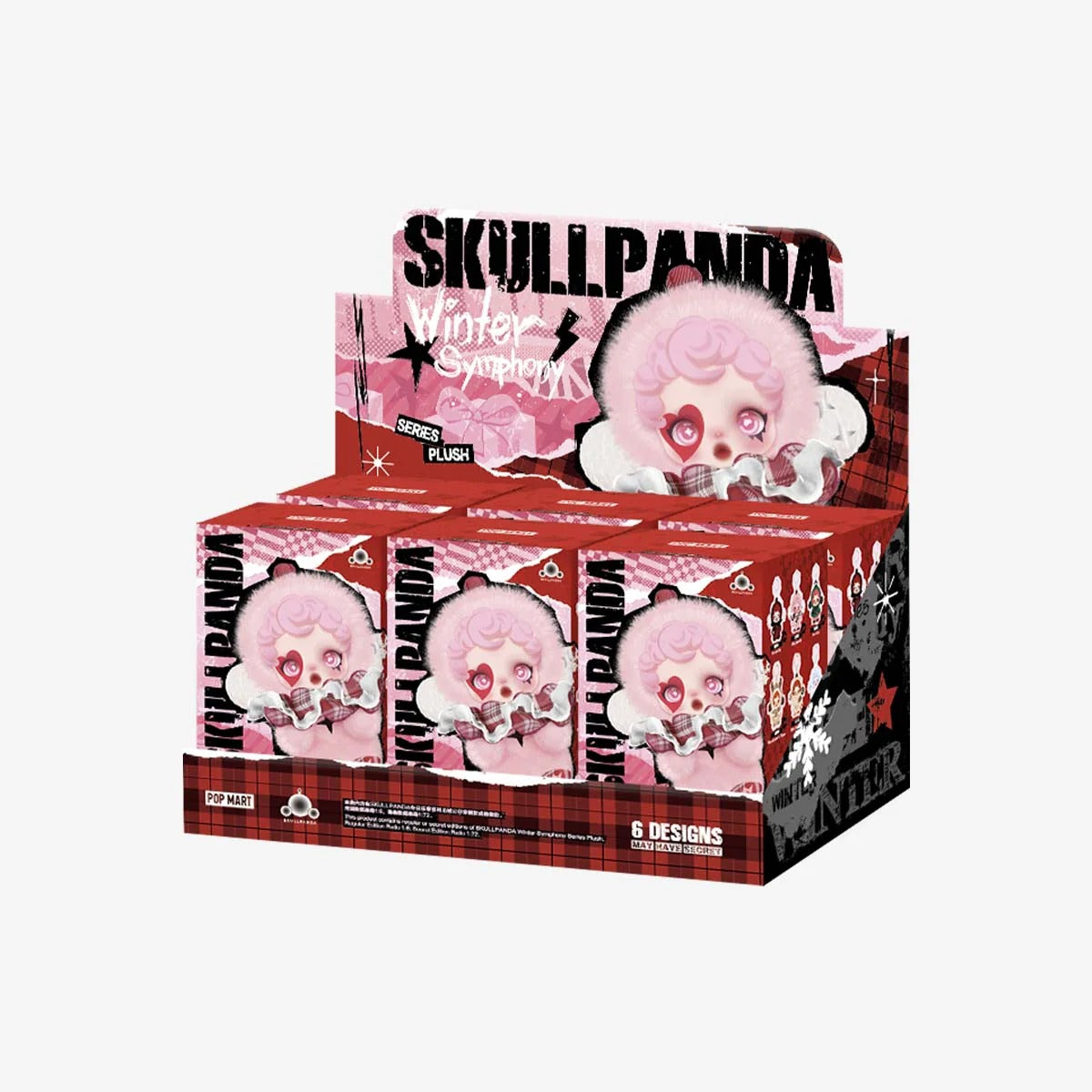 Pop Mart SKULLPANDA Winter Symphony Series Plush Single Blind Box