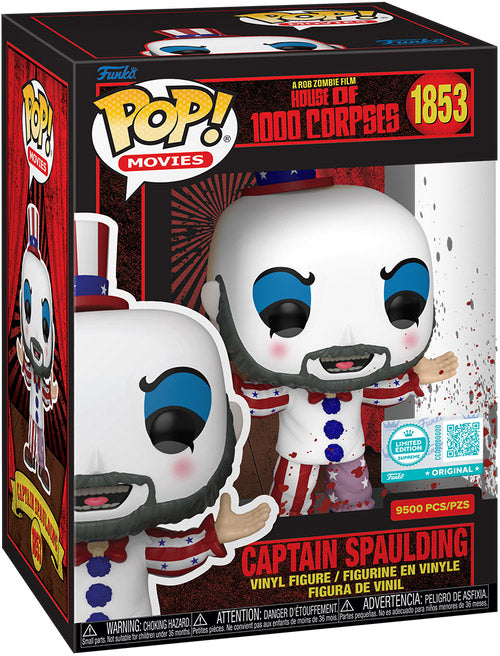 Captain Spaulding 1853 (LE 9500) - Hot Topic Scare Fair Exclusive Funko Pop