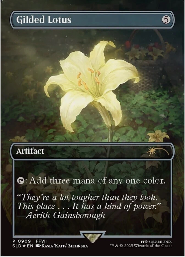Sealed Glided Lotus - Rainbow Foil Edition