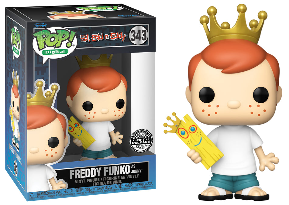 Funko Pop! Digital: Cartoon Network X Funko Series 1 - Freddy Funko As Jonny 343 (NFT Royalty)