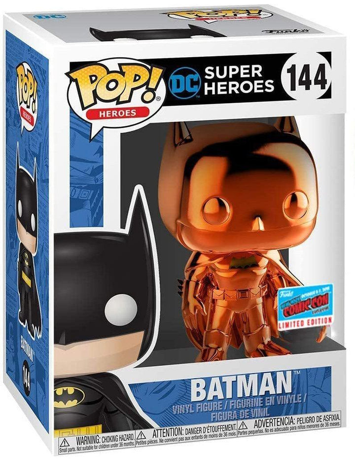 FUNKO POP! BATMAN 144 NYCC 18’ ORANGE CHROME