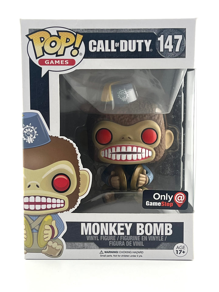 FUNKO POP! MONKEY BOMB 147 GAMESTOP EXCLUSIVE