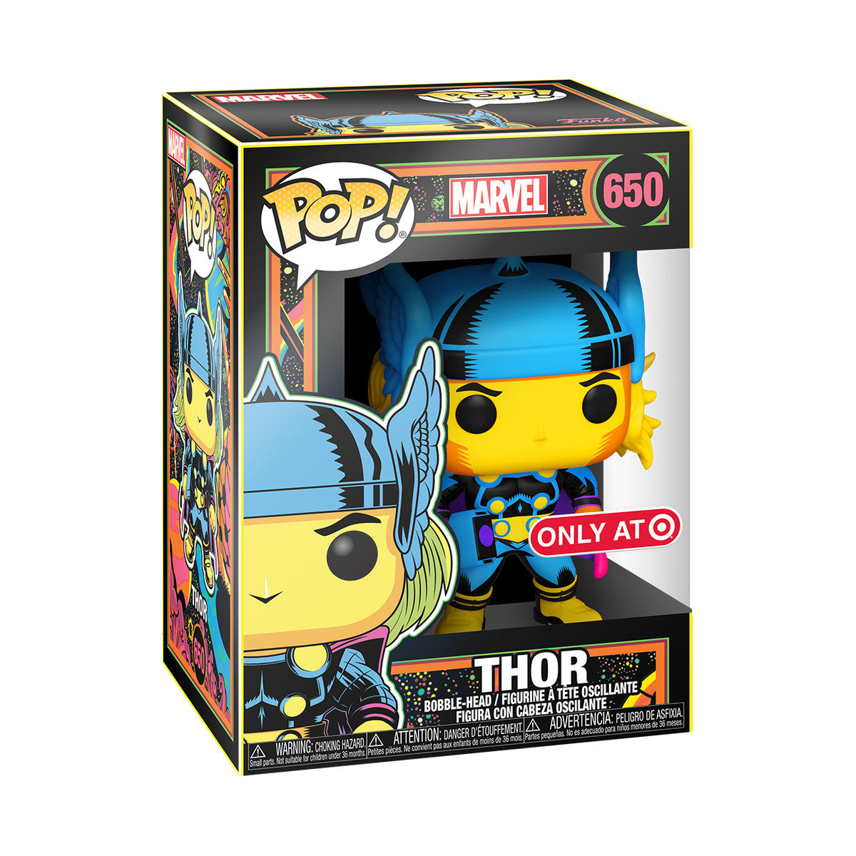 FUNKO POP! THOR 650 TARGET EXCLUSIVE BLACKLIGHT